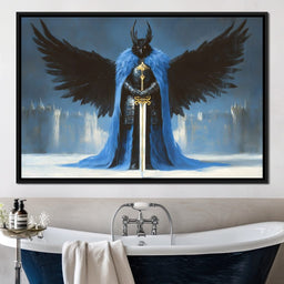 Guardian of the Midnight Realm - NicheCanvas