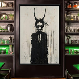 Veiled Presence of Shadows - NicheCanvas