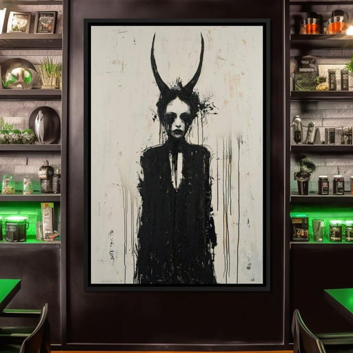 Veiled Presence of Shadows Canvas Print