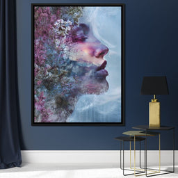 Dreamflower Portrait Awakening - NicheCanvas