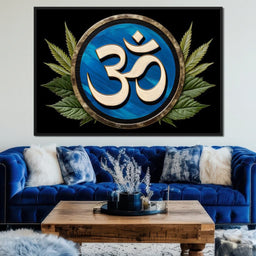 Mystical Om Symbol Reverie - NicheCanvas