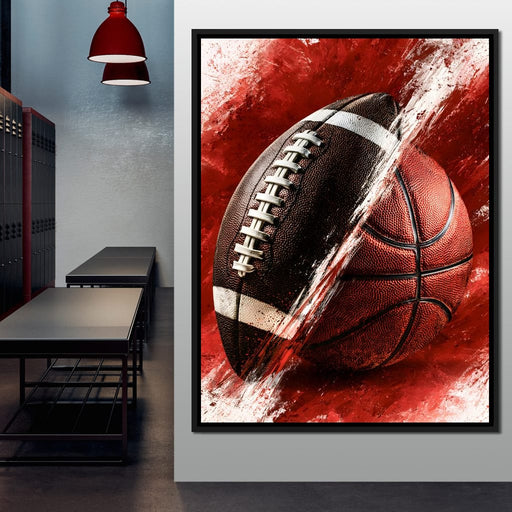 Collision of the Great Games Canvas Print