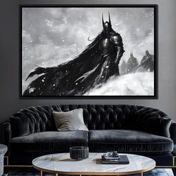 Knight of Winter Shadows - NicheCanvas