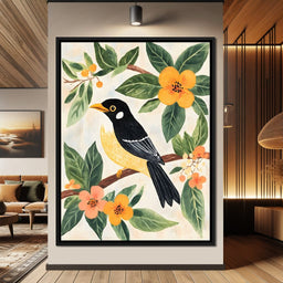 Birdsong Among Blossoms - NicheCanvas