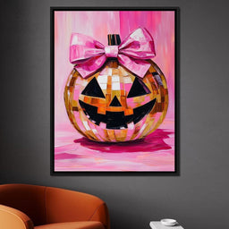 Disco Pumpkin - NicheCanvas