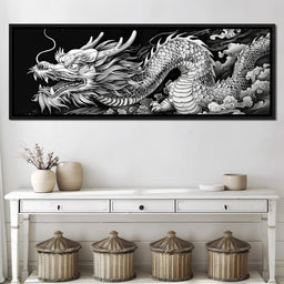 Eternal Dragon's Flight - NicheCanvas