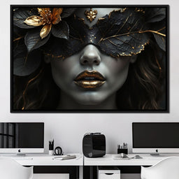 Noir Botanica - Johanjjf - NicheCanvas