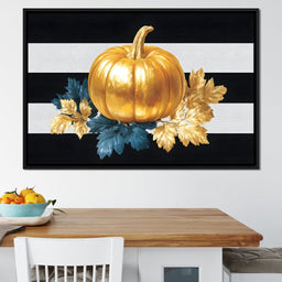 Golden Pumpkin Luxe Harvest - NicheCanvas