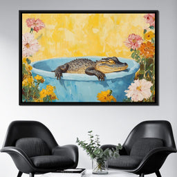 Gator Bath Oasis - NicheCanvas