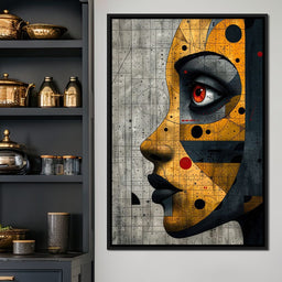 Mechanized Visage Unveiled - Cole Williams - NicheCanvas