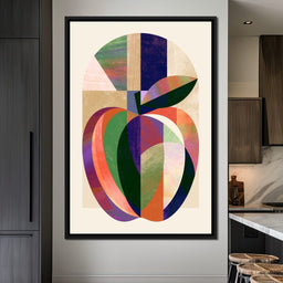 Geometric Harvest Of Orchard Geometry - NicheCanvas