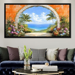 Tropical Gateway to Bliss - NicheCanvas