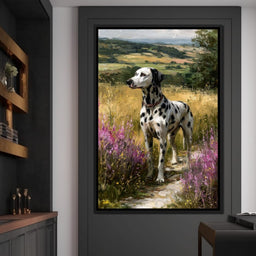 Dalmatian Meadow Pathway - NicheCanvas