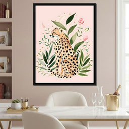 Golden Cheetah Tropical Garden - NicheCanvas