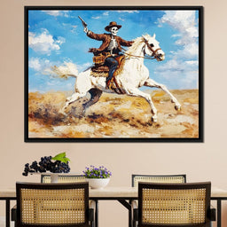 Rider of the Endless Plains - NicheCanvas