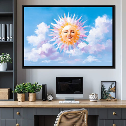 Celestial Smile Canvas Print