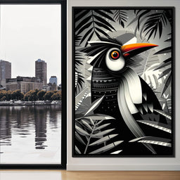 Tropical Trance Toucan - NicheCanvas