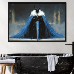 Knight of the Gilded Realm - NicheCanvas