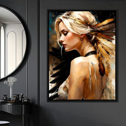 Female Portrait 0024 - Vizahn Burger - NicheCanvas