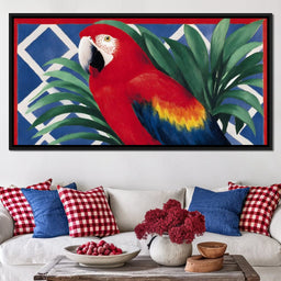 Parrot Jungle Delight - NicheCanvas