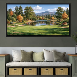 Quiet Morning At The Hidden Fairway - NicheCanvas