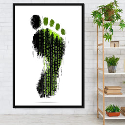 Digital Forest Footprint Code - NicheCanvas