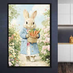 Bunny Harvest in Blossom Trail - NicheCanvas