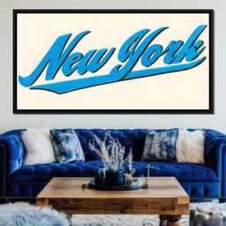 New York City Lettering - NicheCanvas