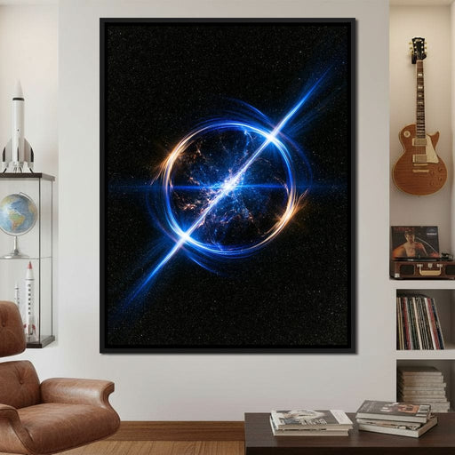 Echoes of a Distant Celestial Collision Canvas Print