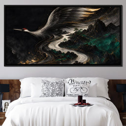 Ascending Over Jade Peaks - NicheCanvas