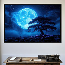 Nocturne in Indigo - TooplesArt - NicheCanvas