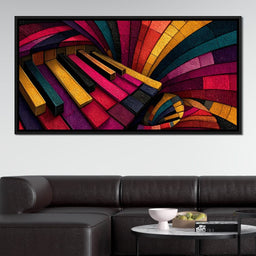 Colorful Rhapsody Journey - NicheCanvas