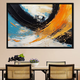 Solar Vortex Oceanic Surge - NicheCanvas