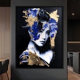 Fragile Beauty Mended With Gold - NicheCanvas