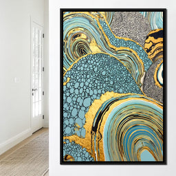 Golden Spirals of Infinity - NicheCanvas