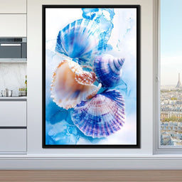 Oceanic Seashells Dreamscape - NicheCanvas