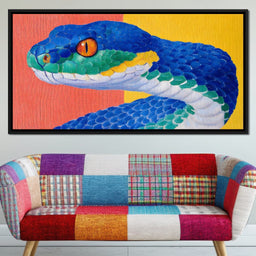 Sapphire Coil Radiance - NicheCanvas