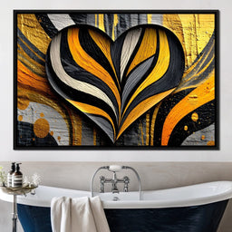 Golden Heartbeat Essence - NicheCanvas