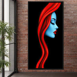 Blueblood Siren - TooplesArt - NicheCanvas