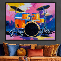 Rhythm of Vibrant Beats - NicheCanvas