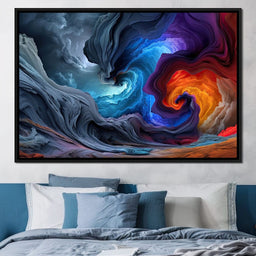Elemental Swirls - TooplesArt - NicheCanvas