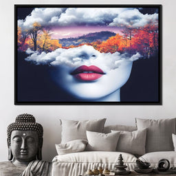 Dreamscape of Autumn Skies - NicheCanvas