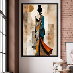 Colorful Modern Art 055 - Johanjjf - NicheCanvas