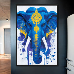 Ganesha Majestic Elephant Spirit - NicheCanvas