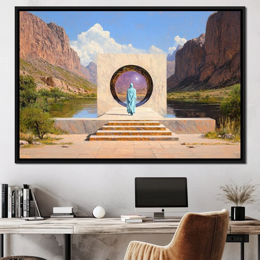 Portal to Infinite Horizons Canvas Print