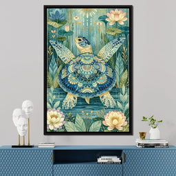 Sacred Traveler Of The Golden Waters - NicheCanvas