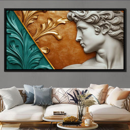 Golden Renaissance - Wildrose Creations - NicheCanvas