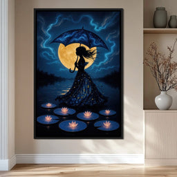 Lady of the Starry Night - TooplesArt  - NicheCanvas