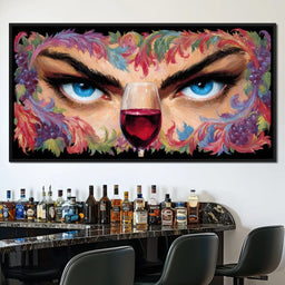 Vivid Reflections of Desire - NicheCanvas