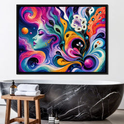 Cosmic Daydream - TooplesArt - NicheCanvas